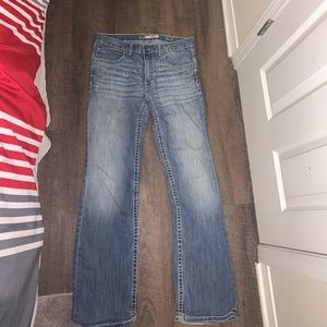 Men’s buckle jeans